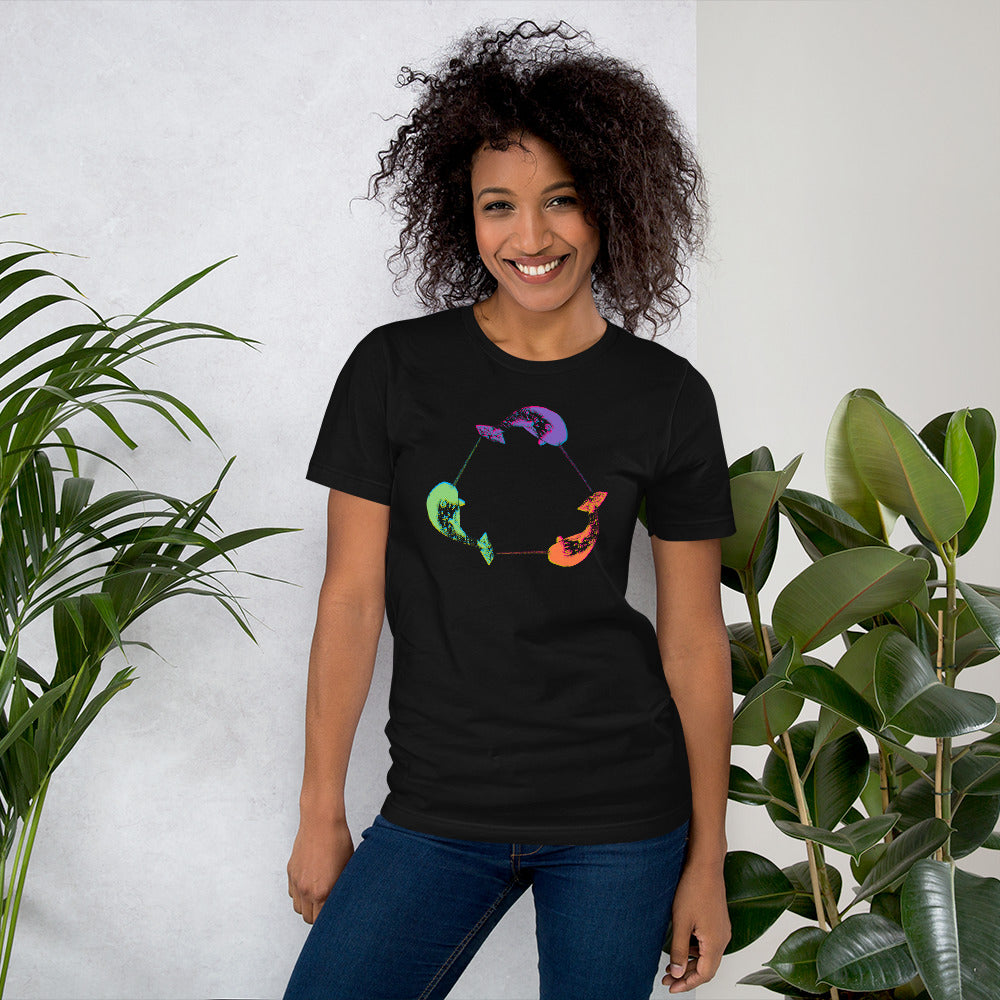 Narwhal in Color Unisex T-Shirt