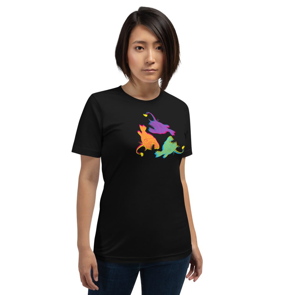 Anglerfish in Color Unisex T-Shirt