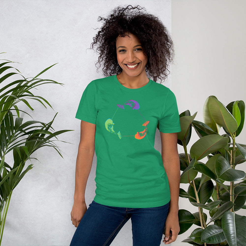 Narwhal in Color Unisex T-Shirt