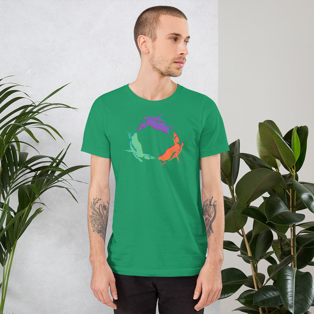 Penguin in Color Unisex T-Shirt