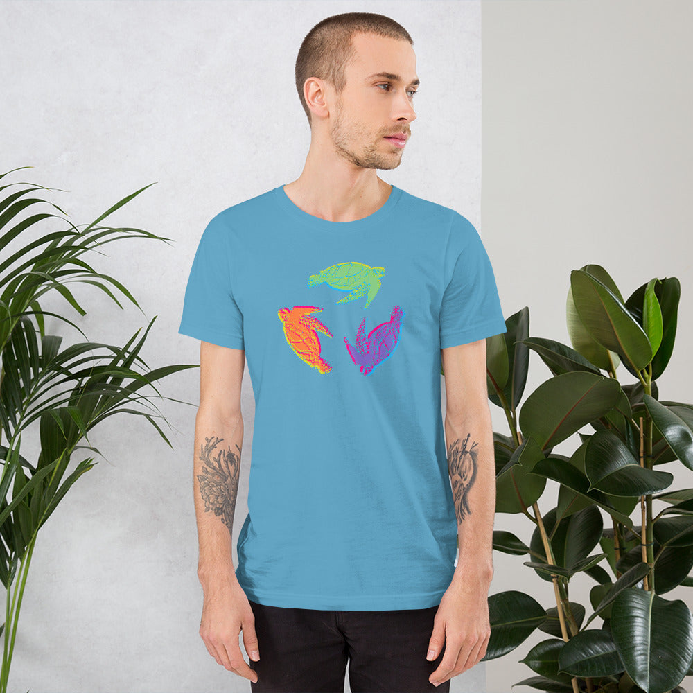 Sea Turtle in Color Unisex T-Shirt