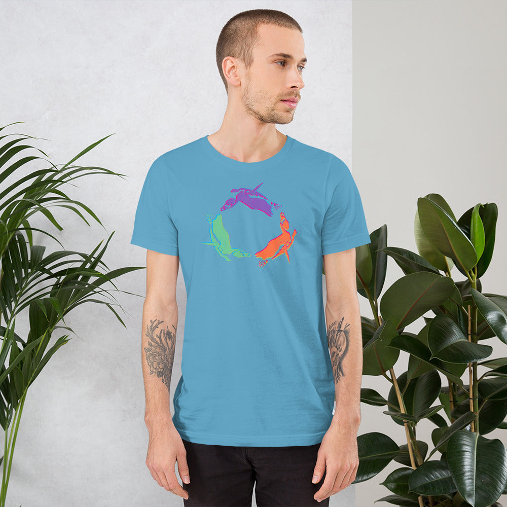 Penguin in Color Unisex T-Shirt