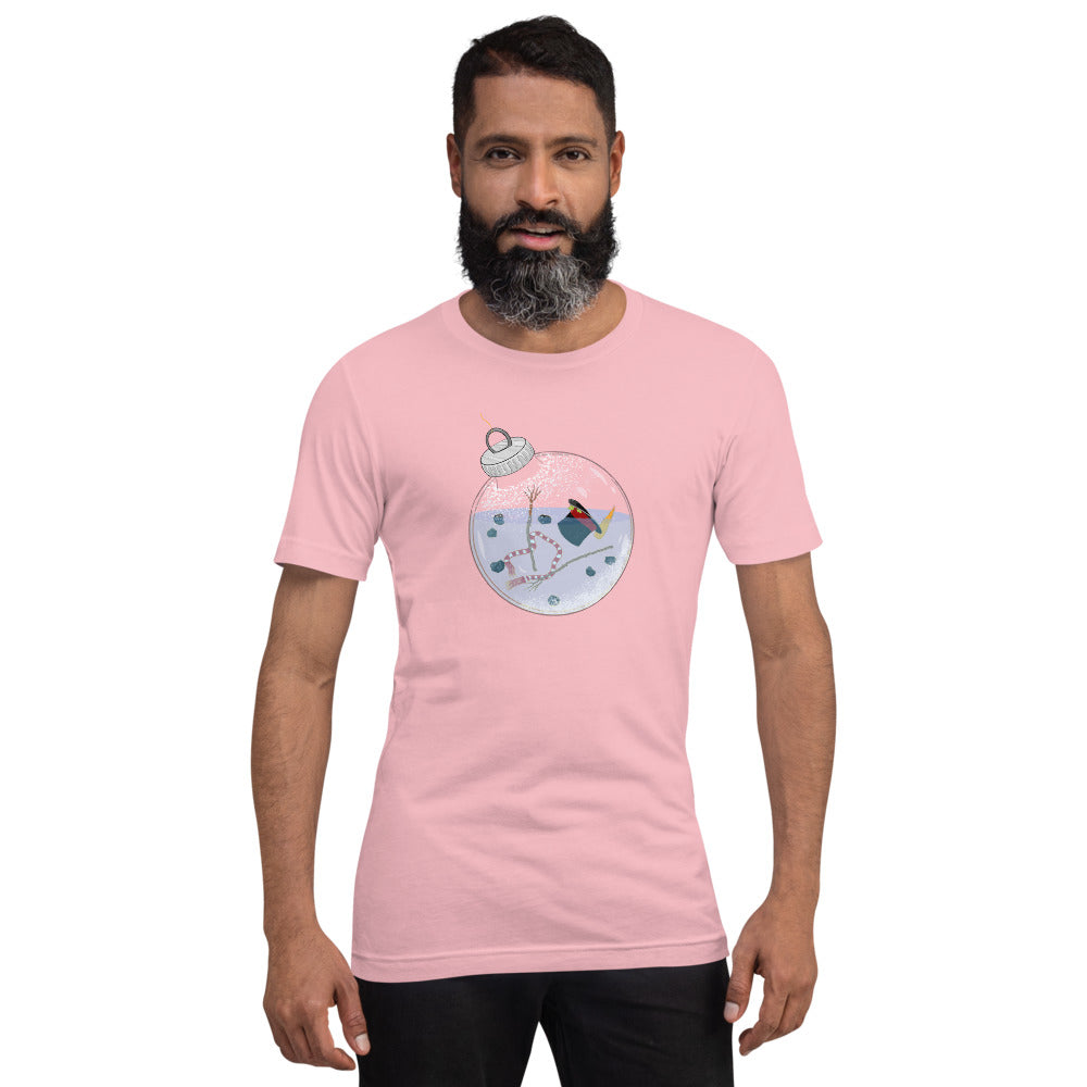 Melted Snowman Unisex T-Shirt