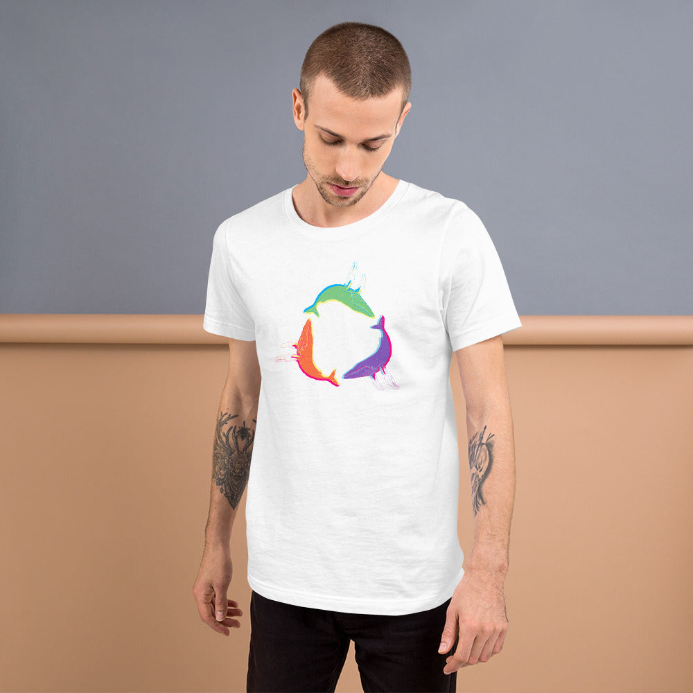 Humpback in Color Unisex T-Shirt