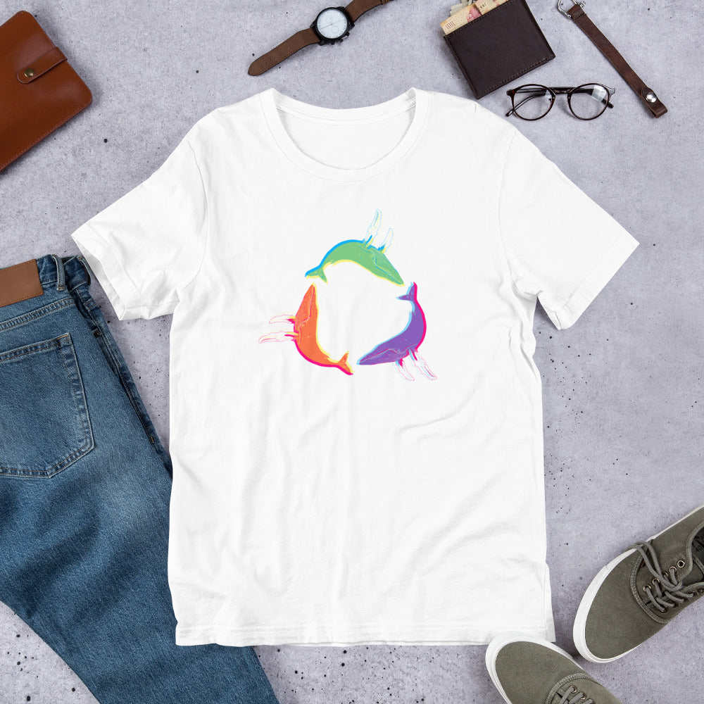 Humpback in Color Unisex T-Shirt