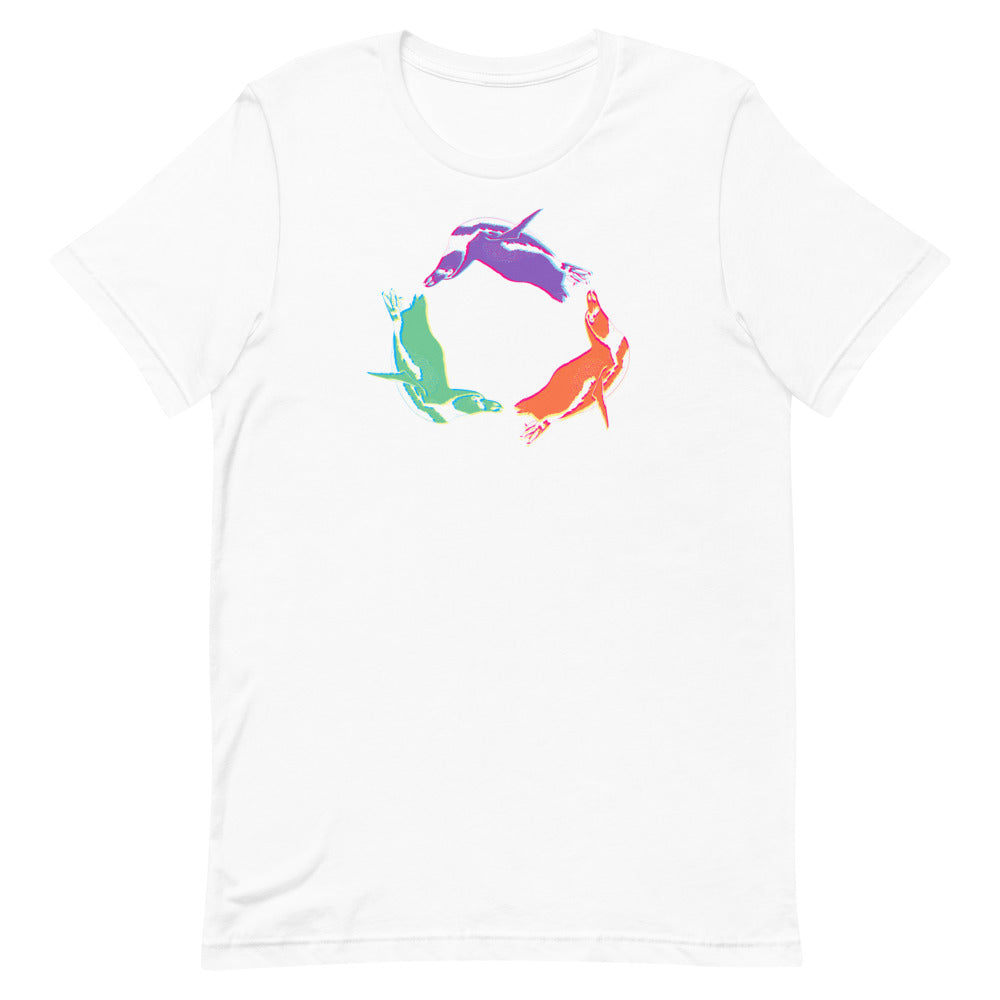 Penguin in Color Unisex T-Shirt