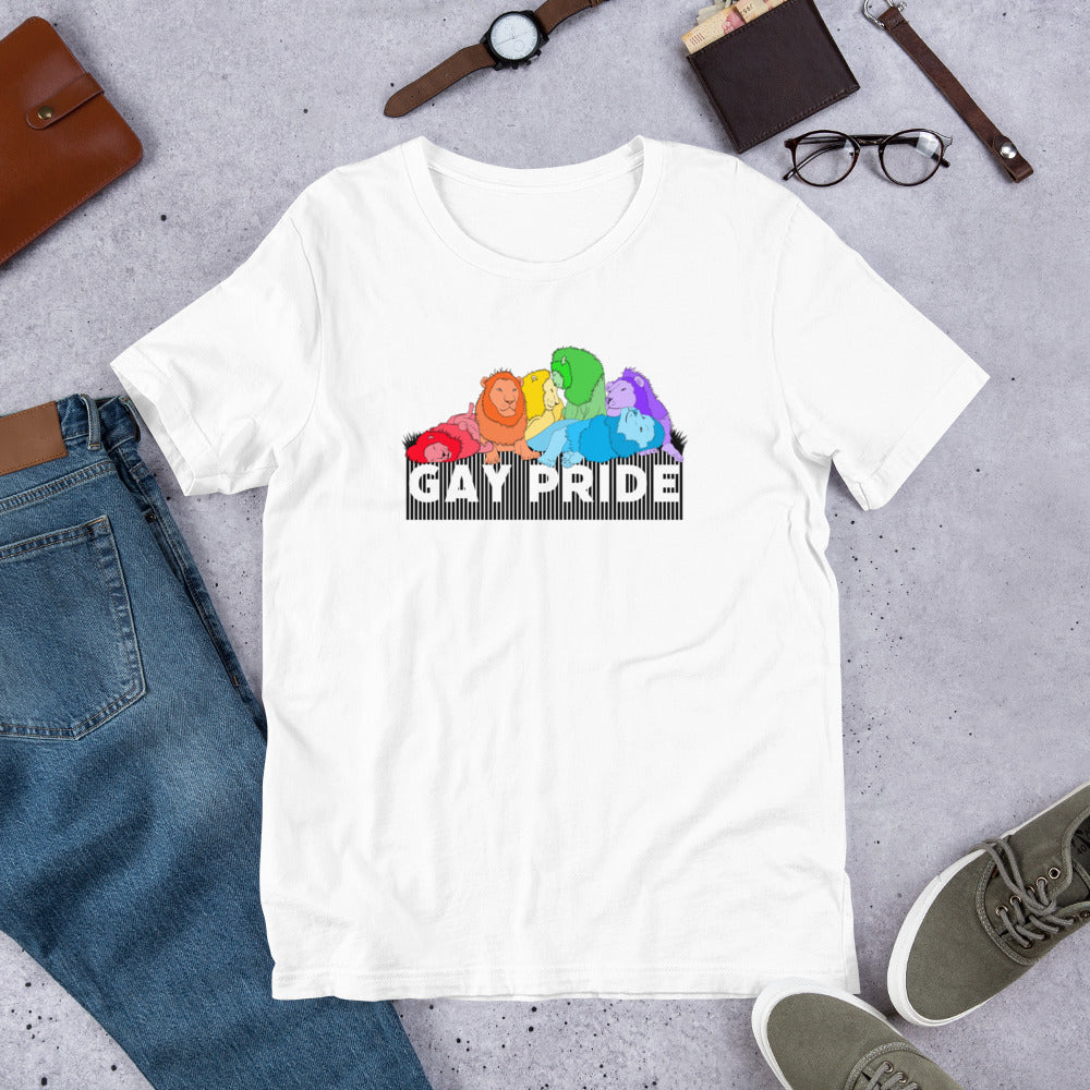PARIS MADE ME GAY CSD LGBT design T-Shirt