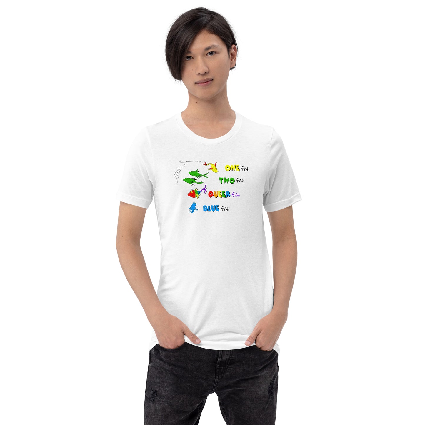 Queer Fish Unisex t-shirt