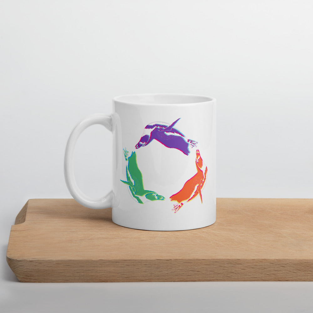 Penguin in Color Mug