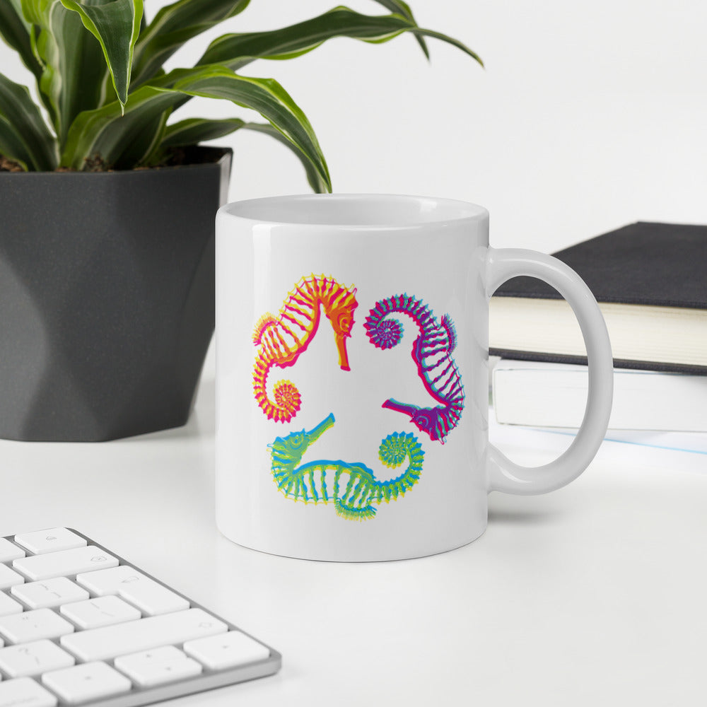 Seahorse in Color Mug