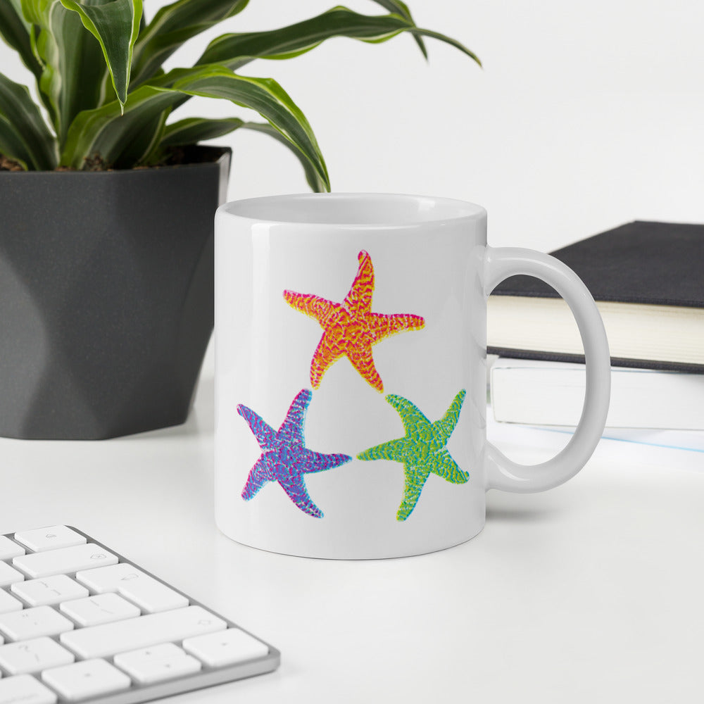 Starfish in Color Mug