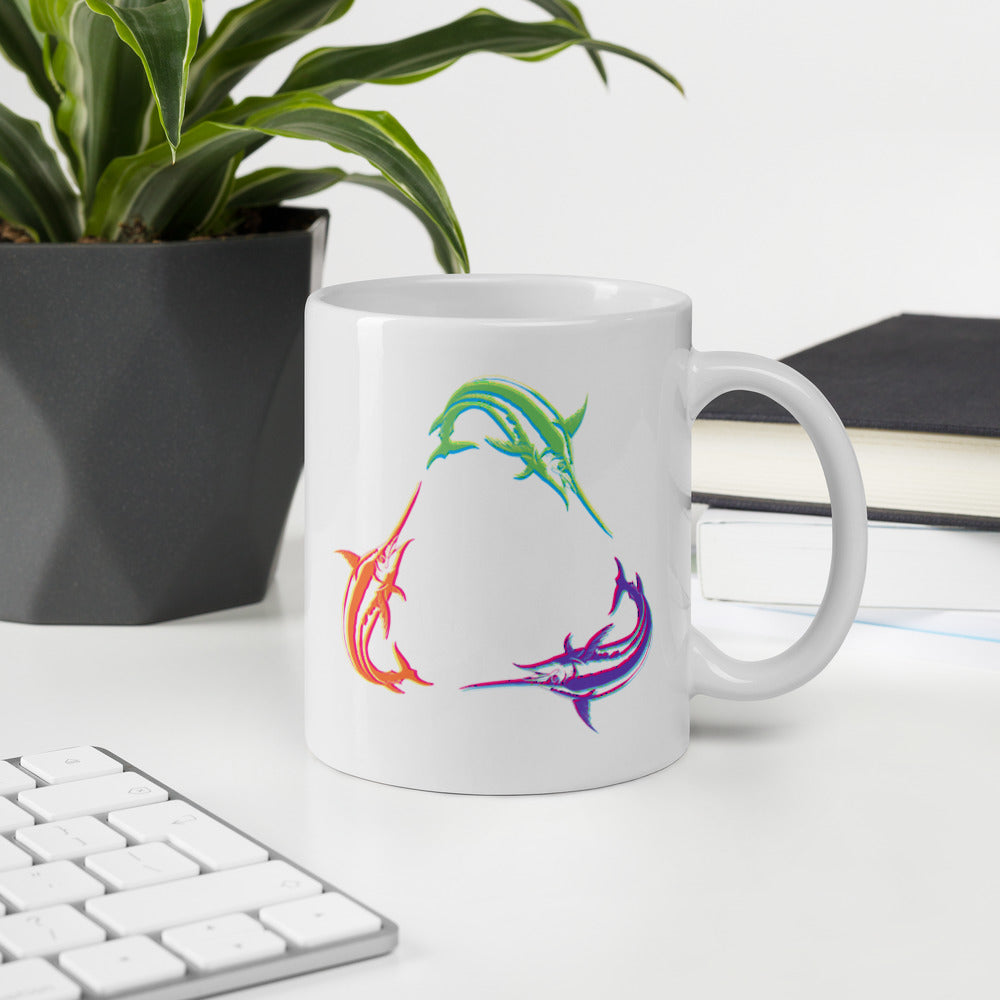 Swordfish in Color Mug