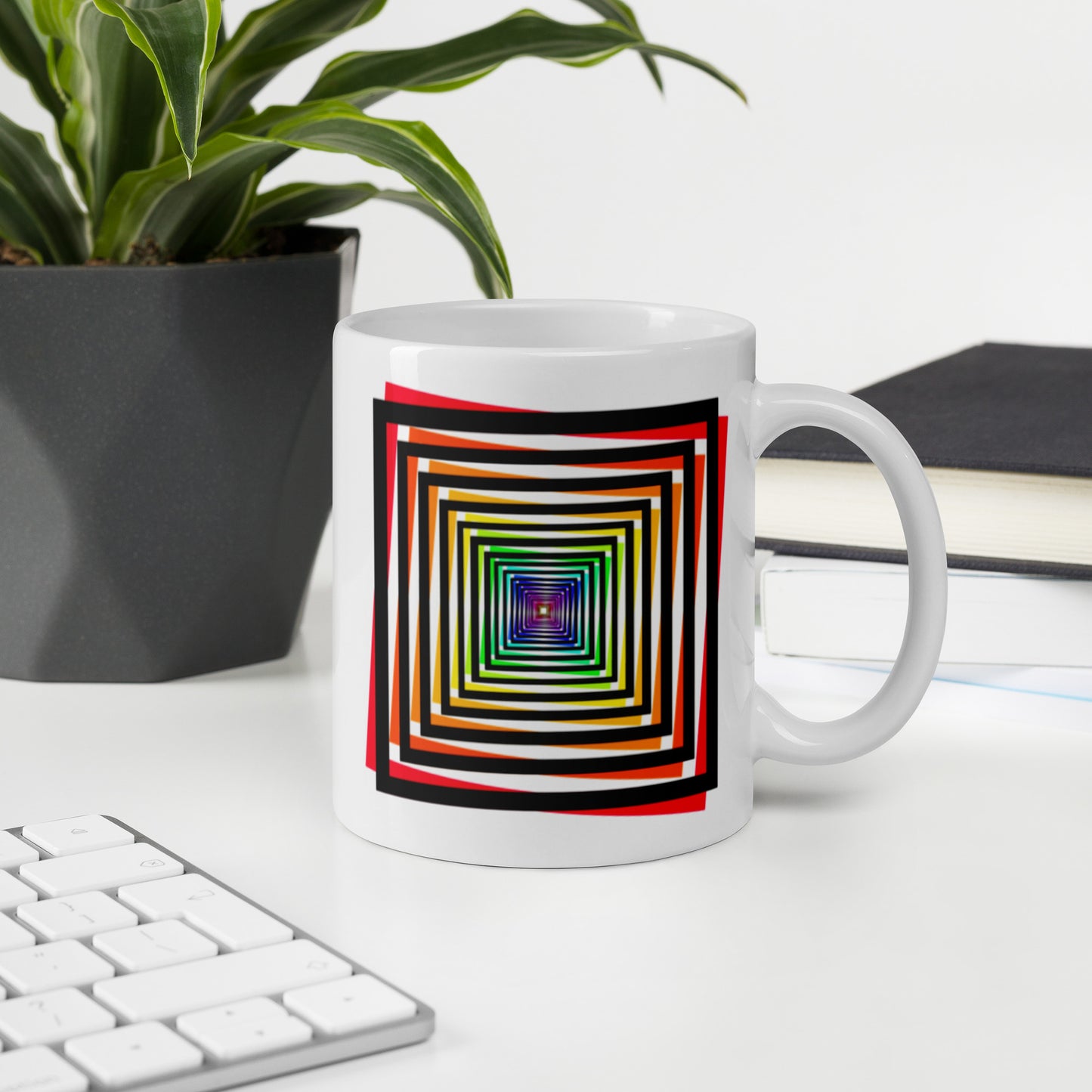 Trippy Rainbow Mug