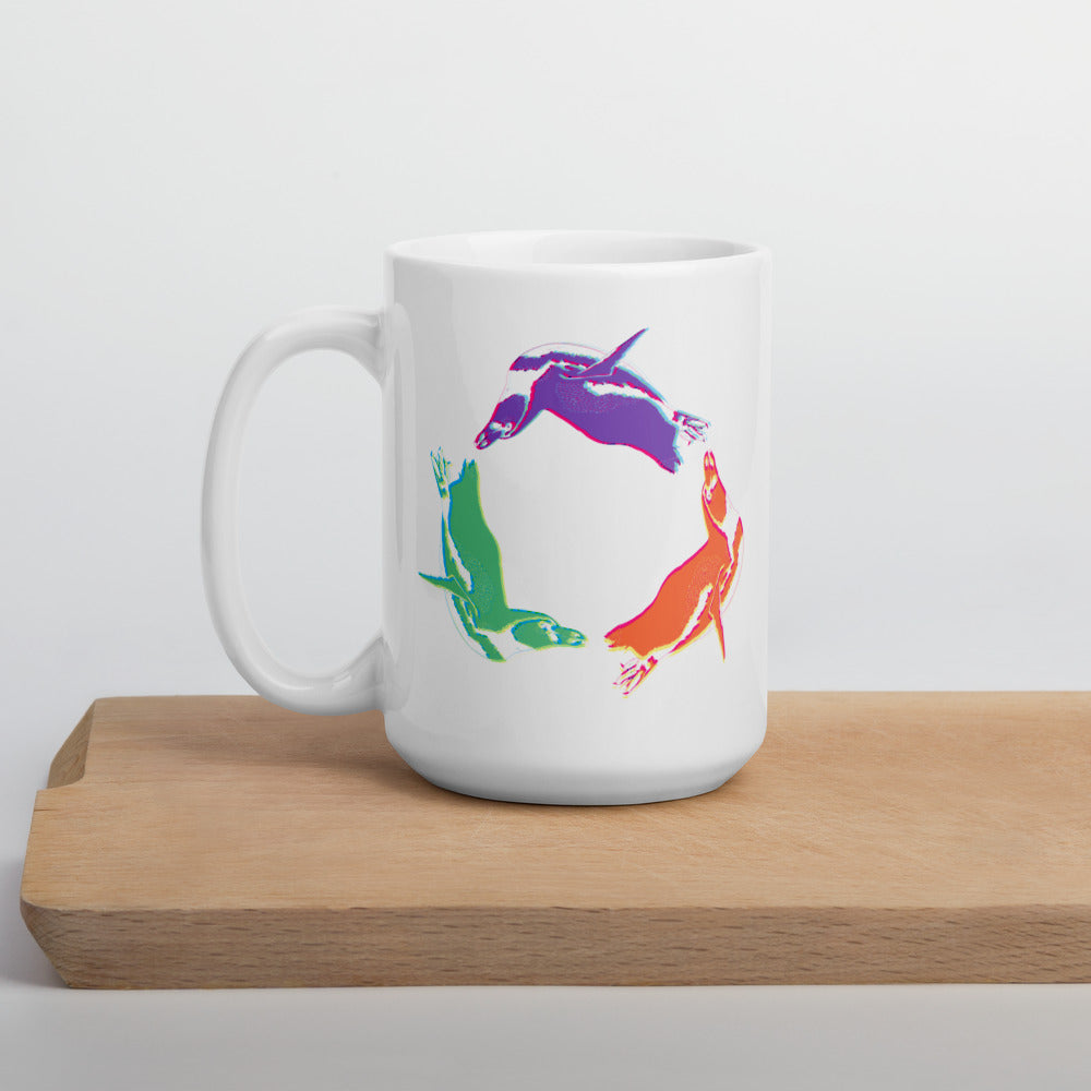 Penguin in Color Mug