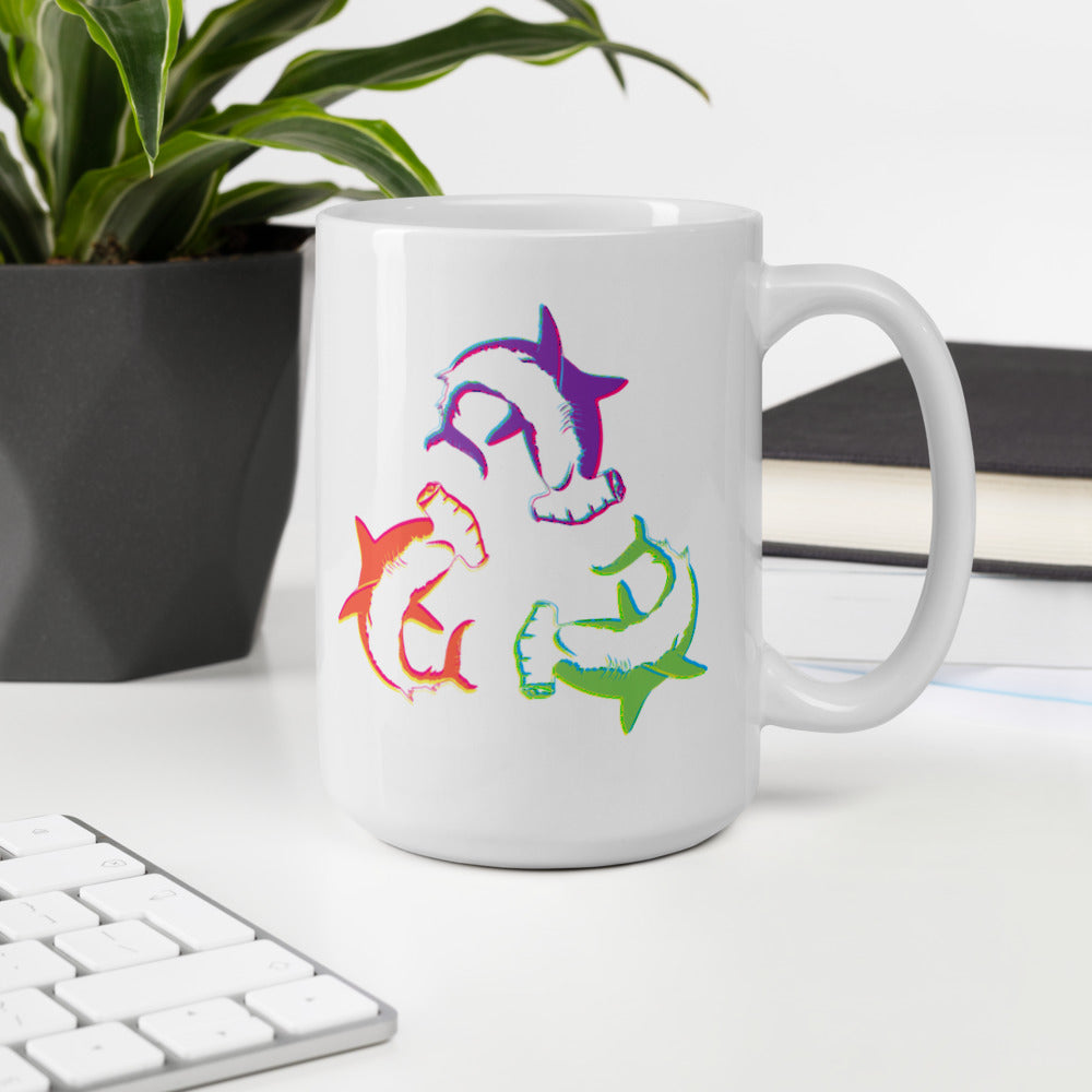 Hammerhead in Color Mug