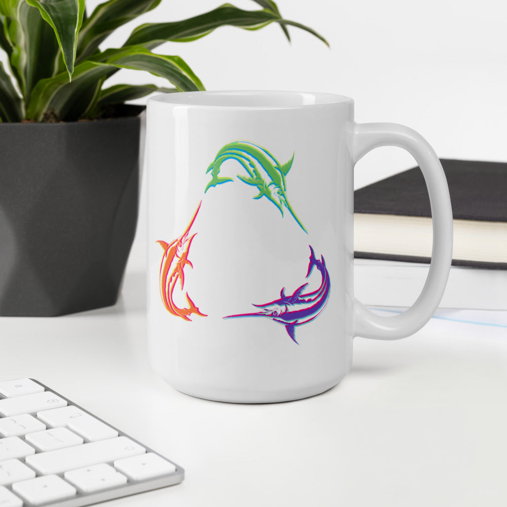 Swordfish in Color Mug