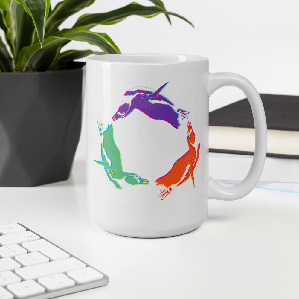 Penguin in Color Mug