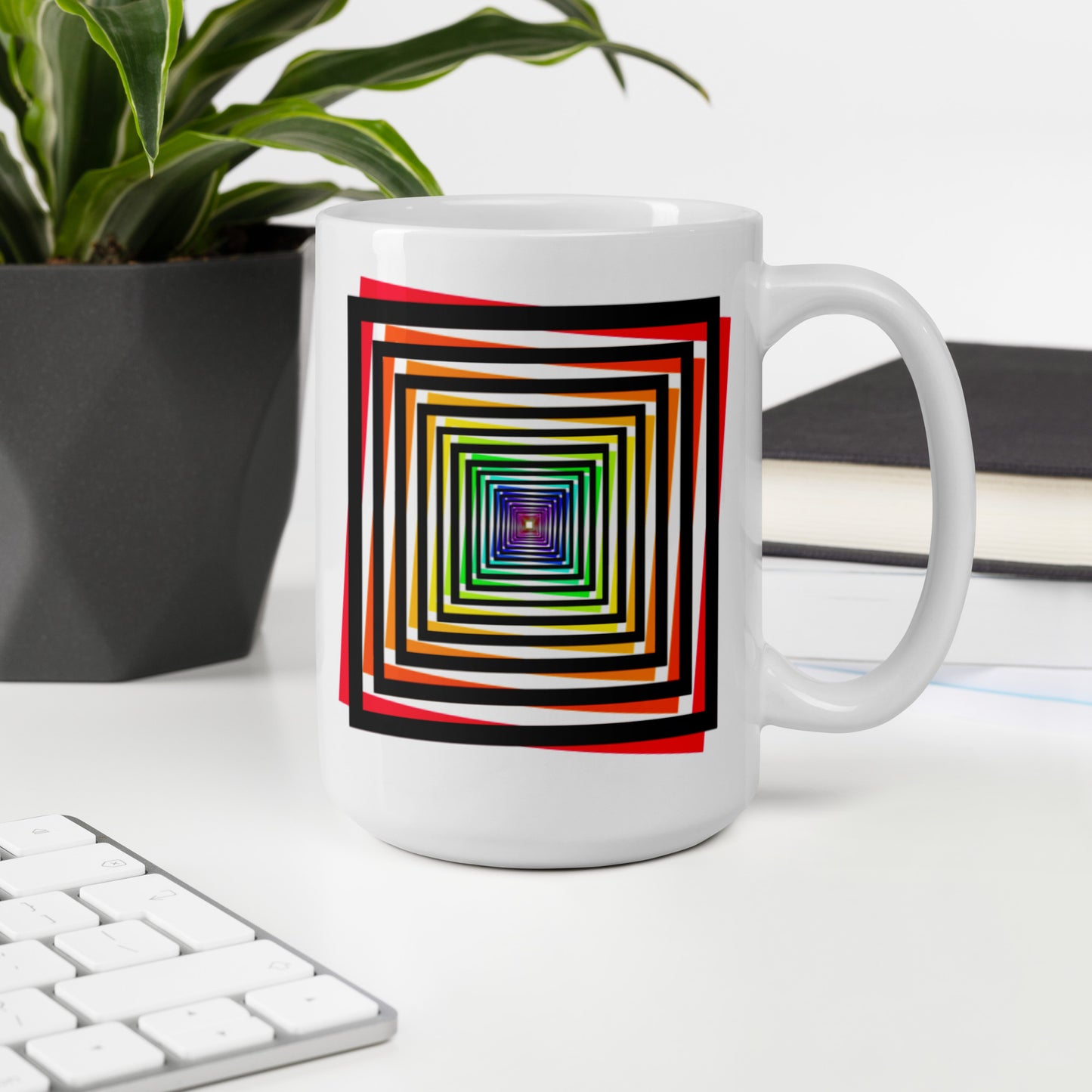 Trippy Rainbow Mug